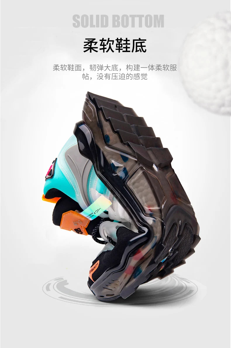 Luxury Men's Sneakers, Casual Breathable Trainer, Race Fashion Loafers, Running Shoes for Men Tennis