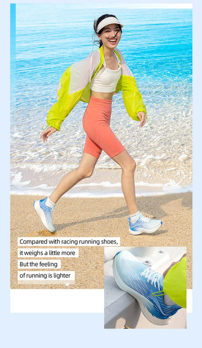 Onemix Wind Wings Pantofi de alergare respirabili pentru bărbați, maraton, sport și casual; pantofi sport pentru femei; ușori; pentru bărbați; pentru activități în aer liber; coardă de sărit