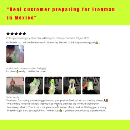 IRUNSVAN Rehuo 2.0PRO Full Length T800 Carbon Plate Running Shoes Marathon Professional Training, Men's 24098
