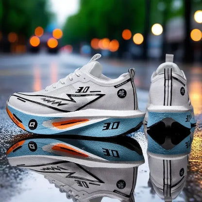 Zapatillas de running especializadas con placa de carbono para maratón, deportivas para hombre y mujer, transpirables, ligeras, cómodas y antideslizantes