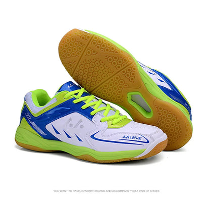 Sapatos de badminton para competição profissional, para homem e mulher, sapatos desportivos unissexo, sapatos de ténis, leves, ténis de mesa