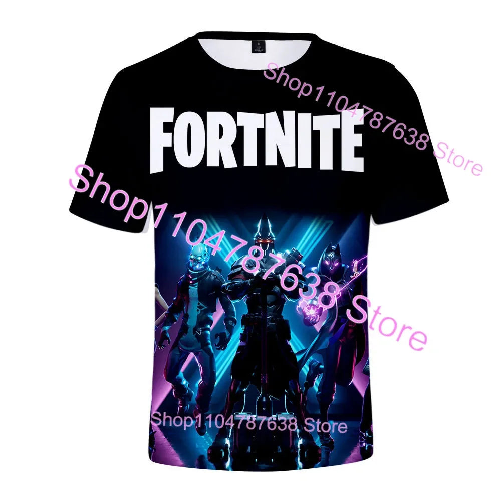 Letné tričko Raven Ultima Knight F-Fortnite s 3D potlačou Banana Peely Pánske tričko Battle Royale Hry Tričká Narodeninové darčeky