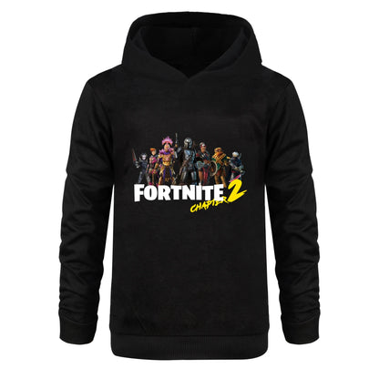 Fortnite Hoodie für Kinder und Babys, Cartoon-Kleidung, Unisex, Jungen, langärmelige Kapuzen-Sweatshirts, Jugendliche, Mädchen, lässige Jacken1007