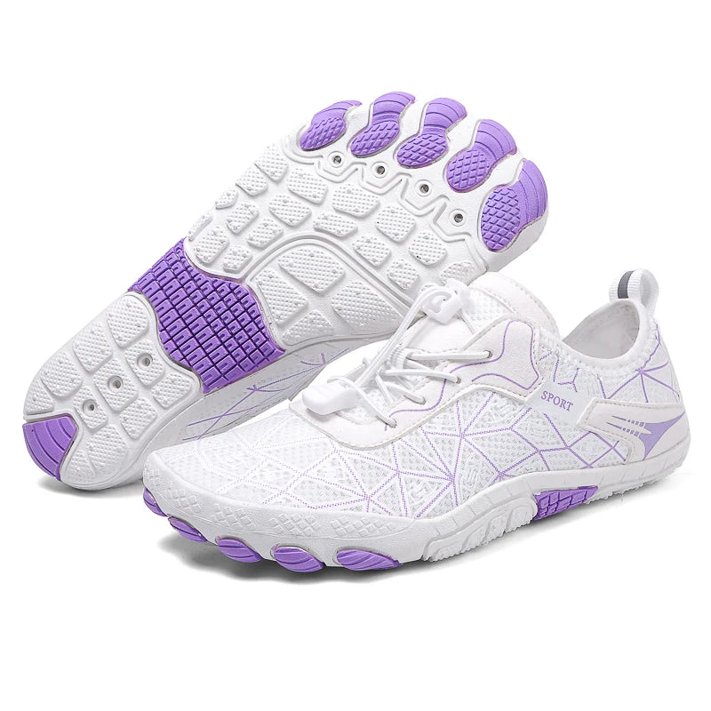 Barefoot Shoes,Quick-Drying Non-slip Outdoor Men's lightweight Wading Shoes,Suitable For Beaches,Hiking,Fitness,Sports Shoes36-4