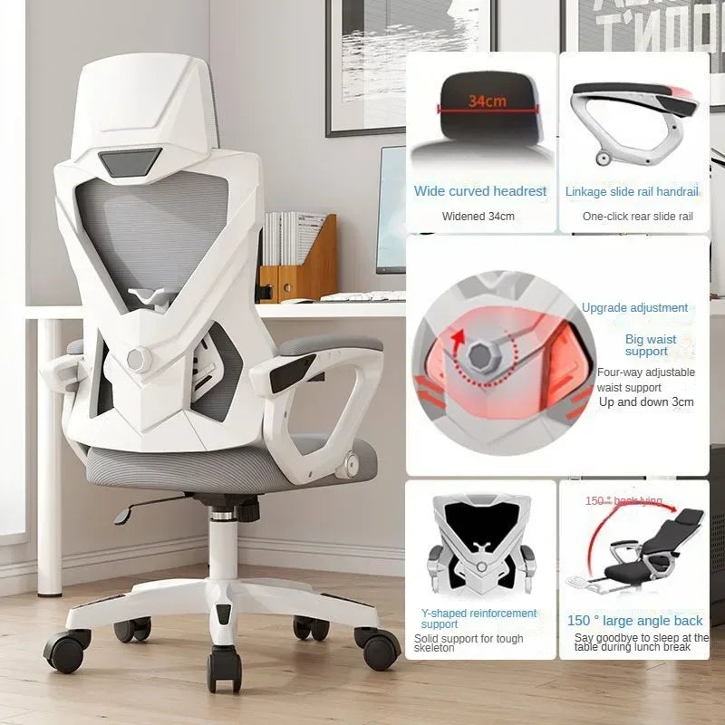 Computer Chair, Rotating Office Chair, Boss Chair, Comfortable To Lie Down, Student Bedroom, Engineering Chairs,e-sports Chairs