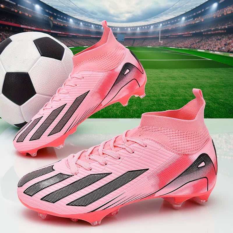 Herr Nya TF fotbollsskor Sneakers Society Turf Grass Ultralätta fotbollsskor för män Bekväma fotbollsskor med ankelstöd Futsal Snabba