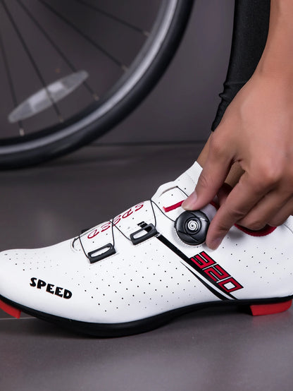 Men Cycling Shoes Road Cycling Sports Shoes Women MTB Racing Competition Self-Locking Cycling Shoes Spd Cleats Cycling Shoes