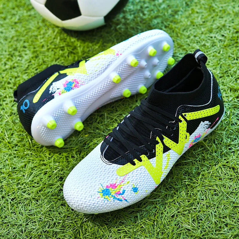 Scarpe da calcio da uomo, scarpe da calcio Society, scarpe da calcio professionali, scarpe da calcio da campo veloce al coperto, scarpe da ginnastica da ragazzo, allenamento originale