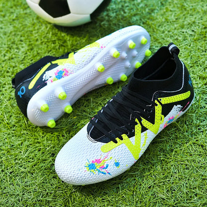 Scarpe da calcio da uomo, scarpe da calcio Society, scarpe da calcio professionali, scarpe da calcio da campo veloce al coperto, scarpe da ginnastica da ragazzo, allenamento originale