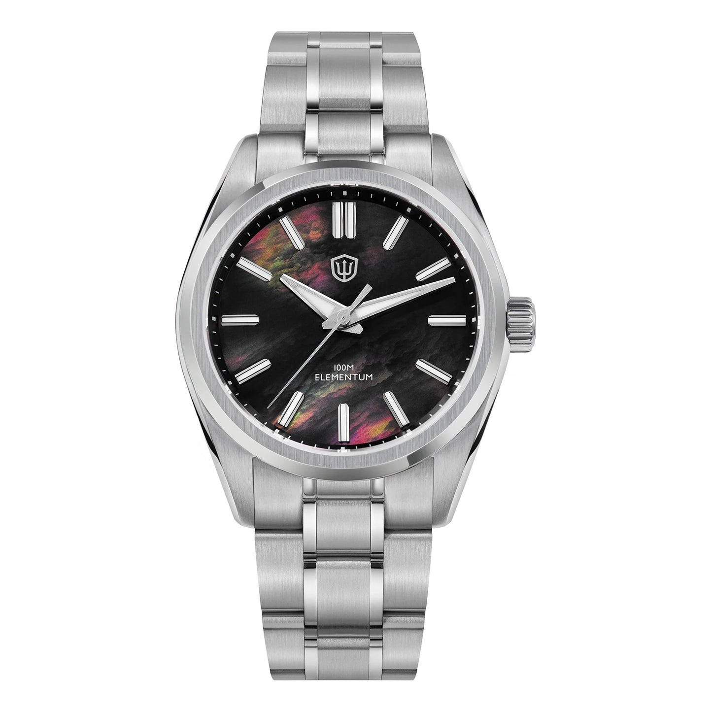 Watchdives WD0003C 38mm Watch VH31 Sweep Seconds Quartz Movement Stainless Steel Watch Elementum Original Design Men Wristwatch