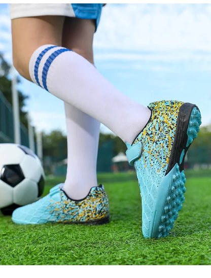 Chaussures de football professionnelles pour hommes, résistantes, décontractées, pour l'extérieur, entraînement rapide, chaussures de sport de haute qualité, nouvelles chaussures de football