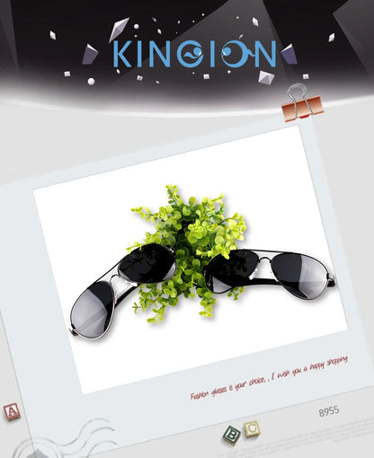 Classic Polarized Pilot Sunglasses For Male Driving Black Sun Glasses Men's Vintage Eyewear Gafas De Sol 8955