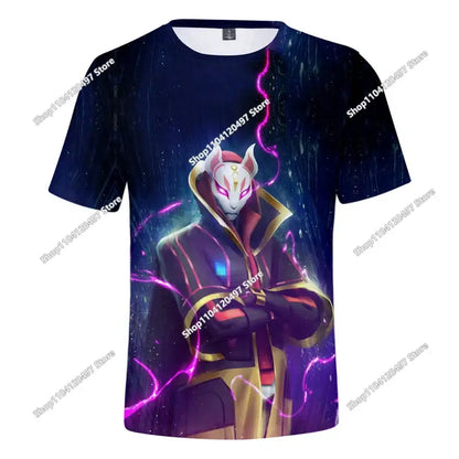 Halloween Peely 3D T-shirt Αγόρια Κορίτσια Χριστούγεννα Fortnite Tees Battle Royale Streetwear Παιδικά Victory Game Ανδρικά T-shirt Ρούχα