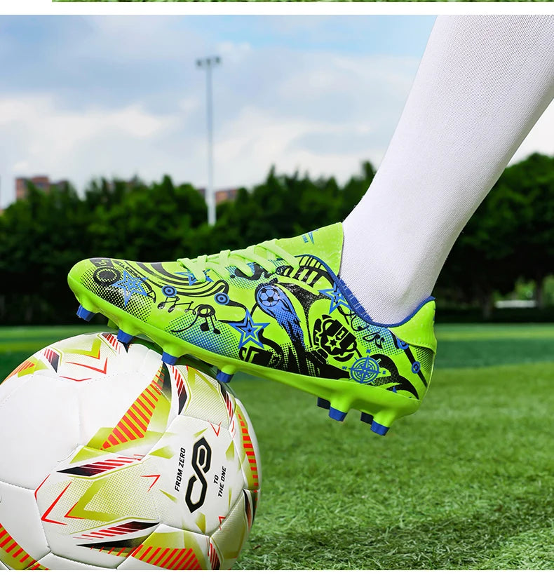 Scarpe da calcio da uomo Scarpe da calcio originali per ragazzi TF/AG Scarpe da calcio professionali da campo al coperto Scarpe da calcio Society Sneaker antiscivolo