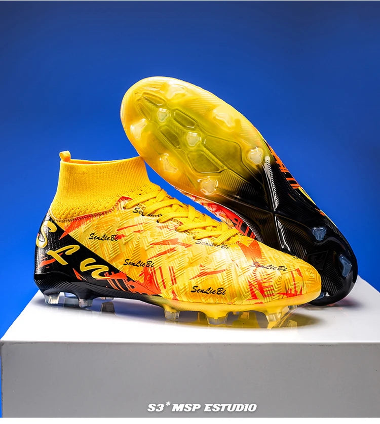 Professional Football Boots Men Soccer Shoes Society Football Cleats FG Ultralight Training Soccer Sneakers Outdoor Sports Shoe