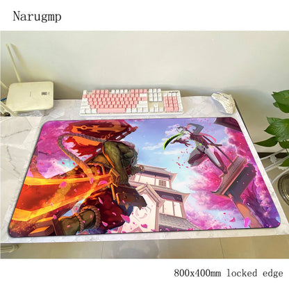 overwatch padmouse 80x40cm gaming mousepad game Halloween Gift large mouse pad gamer computer desk big mat notbook mousemat pc