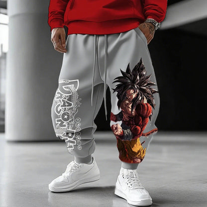 Joggers estivi 2026 Dragon Ball Goku con stampa 3D, pantaloni casual oversize ad asciugatura rapida per outdoor e hip hop, per uomo, donna e bambini, stile Y2K