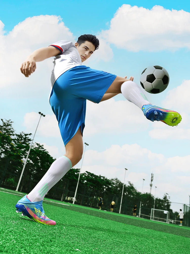 Мъжки футболни обувки New Society Grass Tenis за възрастни, дишащи, ултралеки, за спортове на открито, мъжки футболни обувки, маратонки, футболни обувки
