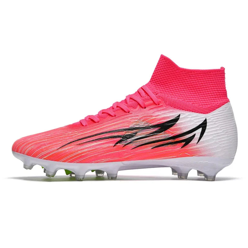 Nouvelles chaussures de football pour hommes, chaussures de football professionnelles ultralégères, chaussures d'entraînement sur gazon, baskets de match, sport de plein air, antidérapantes, unisexes