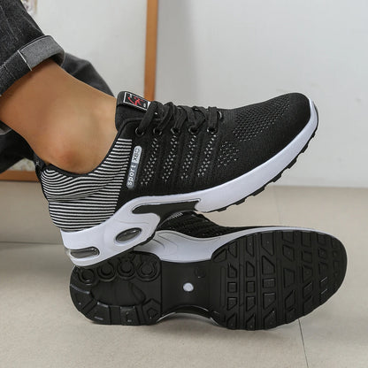 Zapatillas de running de moda para hombre con cordones, muy transpirables: antideslizantes, duraderas y con una comodidad acolchada. Zapatillas deportivas de moda para hombre.