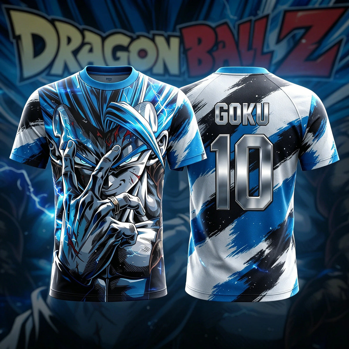 Ανδρικό T-shirt Dragon Ball NO.10/7 Goku με 3D εκτύπωση, φανέλα ποδοσφαίρου, παιδικό T-shirt Anime, ειδική φανέλα ποδοσφαίρου Y2k