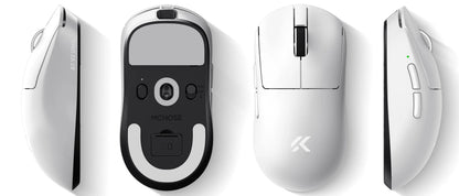 MCHOSE A7 V2 mouse da gaming wireless leggero, doppia frequenza di polling 8,000Hz, PAW3950 TI, mouse per gaming, eSport e ufficio