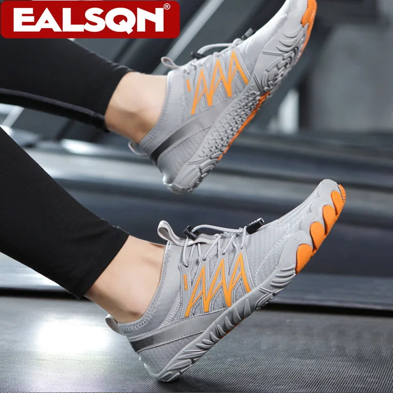Outdoor Lightweight Men's Trainning Running Barefoot Shoes Qiuck-Dry Swimming Water Shoes Sport Gym Fitness Jogging Sneaker