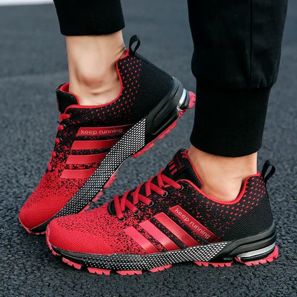 Men's and Women's Flats Fashion Casual Sneakers Couple Walking Shoes Plus Size 36-48 Breathable Fitness Running Shoes Men Shoes