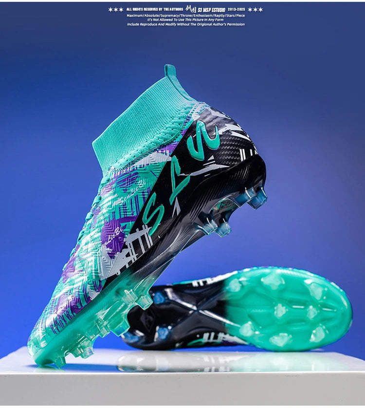 Professional Football Boots Men Soccer Shoes Society Football Cleats FG Ultralight Training Soccer Sneakers Outdoor Sports Shoe