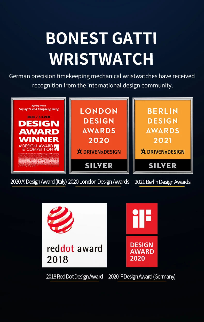 BONEST GATTI luxury Full Skeleton Automatic Mechanical Watch Sapphire Back 48 Rainbow Diamonds Luminous Luxury Wristwatch Men