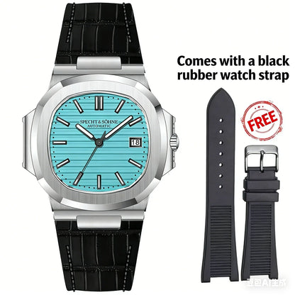 2026 New Specht & Söhne 40MM Rose Gold Men's Watch Japan Miyota 8215 Automatic Mechanical Steel Sapphire Crystal 50M Waterproof