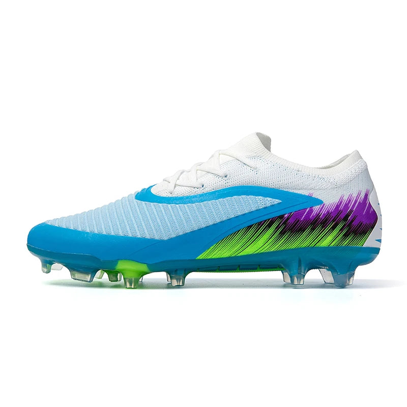 New Men Soccer Shoes Cleats Women Professional Football Boots Training Outdoor Durable Firm Ground Lightweight Adult Rugby