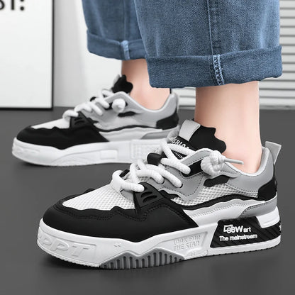 Åndbare herresko, afslappede skatesko, sportssko, daglig fitnesstræning, vandreture i naturen, gåture i byen. Unisex, velegnet