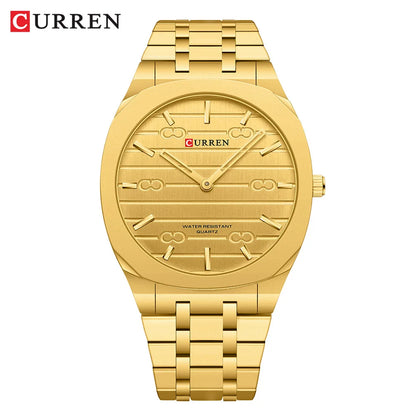 CURREN Top Luxury Brand Quartz Watch Men Stainless steel Strap Military Watches 30ATM Waterproof Wristwatch Relogio Masculino