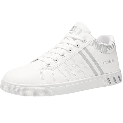 Sneakers casual da uomo, scarpe da skateboard in PU, scarpe basse per studenti, sneakers outdoor, scarpe street con lacci, scarpe da camminata, taglia grande 48