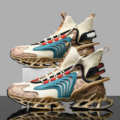 Chaussures de course respirantes pour hommes, baskets pour hommes, mocassins à la mode, chaussures de tennis décontractées, course d'entraînement, luxe