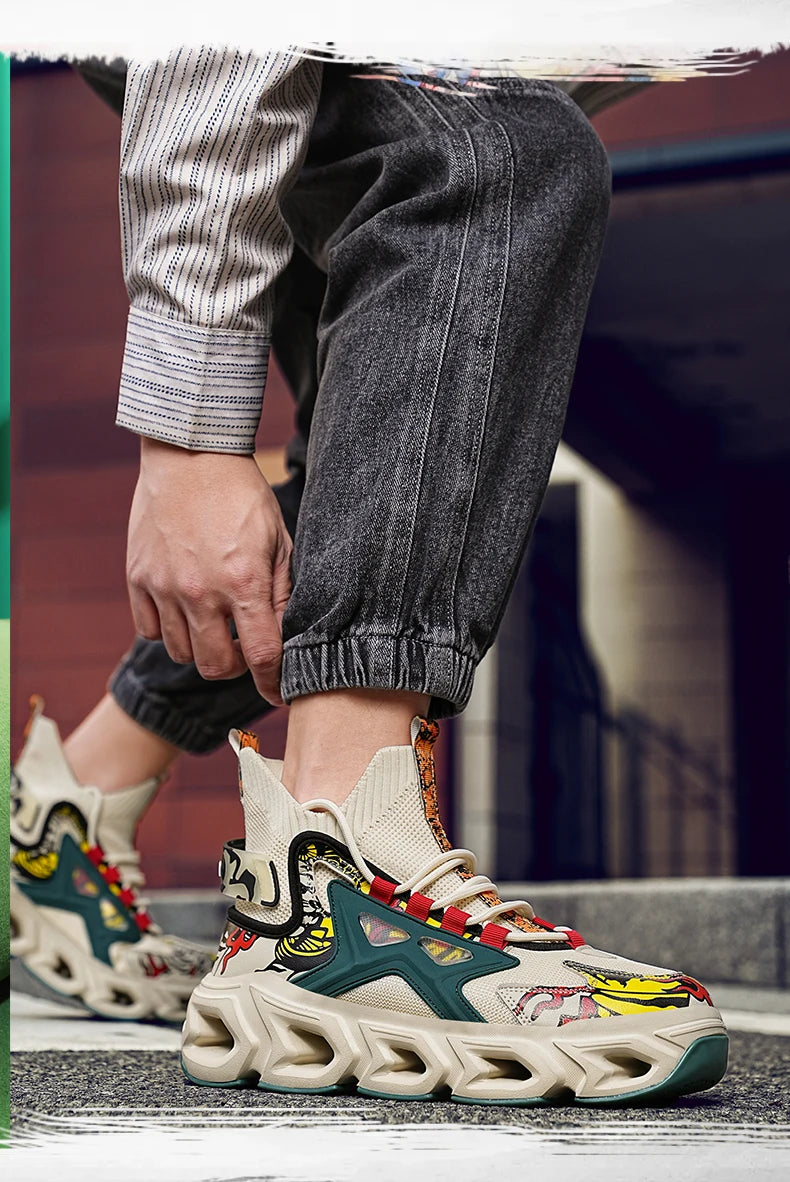 Men's Sneakers Male Casual Men's Shoes Tennis Luxury Shoes Trainer Race Breathable Shoes Fashion Running Shoes for Women