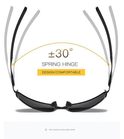Sunglass Polarized Driving Glasses Color Night-vision Goggles Cycling Road Kask Bicchieri Men Shades Cascos Pesca