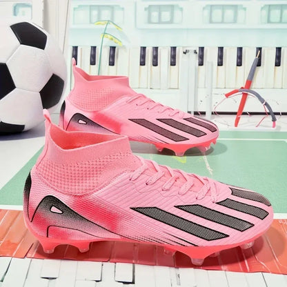 Herr Nya TF fotbollsskor Sneakers Society Turf Grass Ultralätta fotbollsskor för män Bekväma fotbollsskor med ankelstöd Futsal Snabba