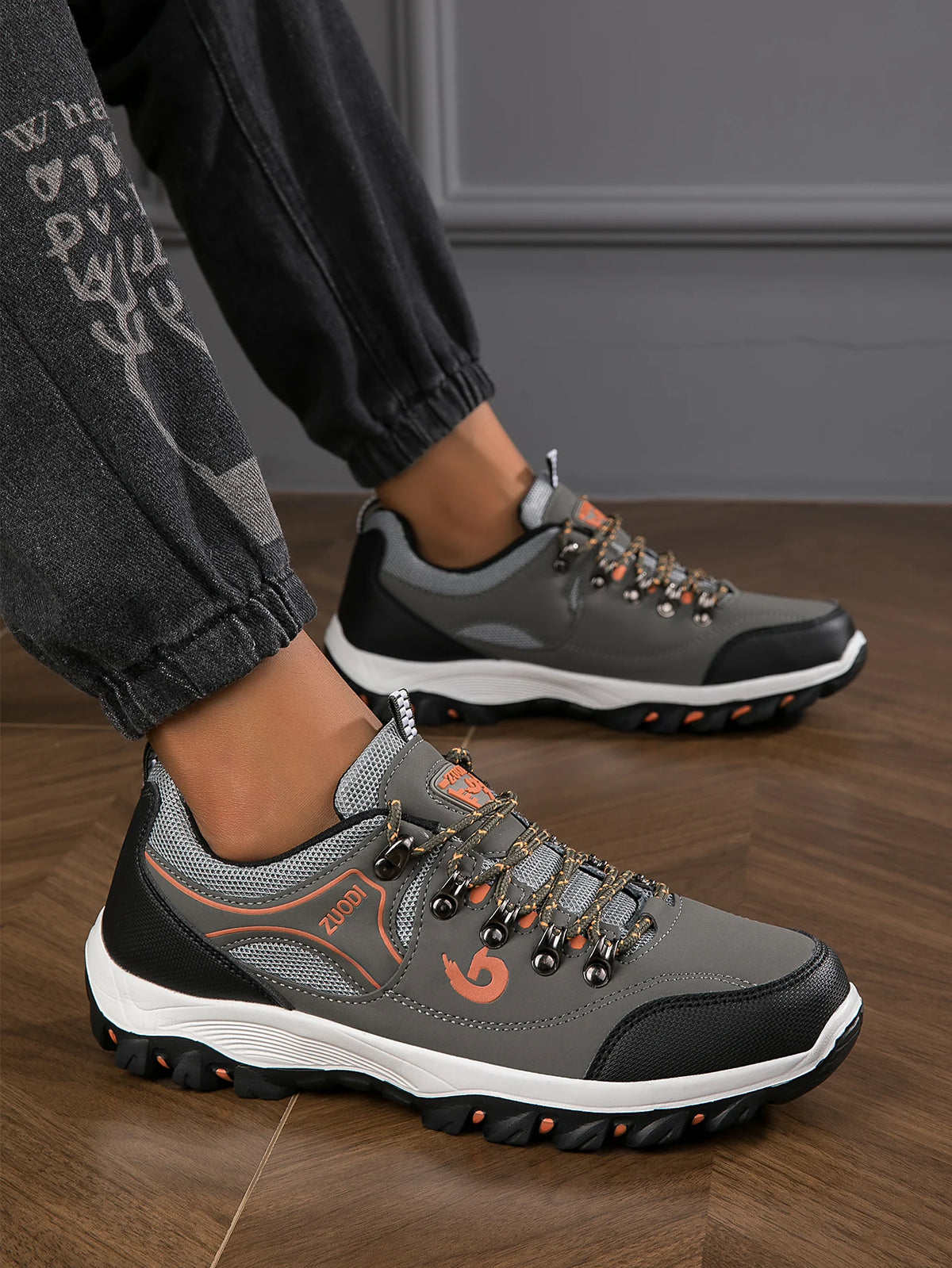 Herren-Wanderschuhe – Atmungsaktive Wander- und Sportschuhe – Outdoor – Ultraleicht – Rutschfest – Wandern – Camping – Laufen – Wander- und Sportschuhe