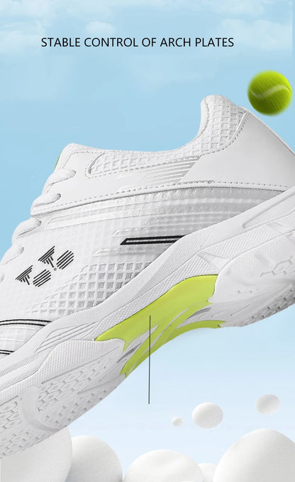 New Professional Badminton Shoes Sneakers Men's Breathable Anti-slip Tennis Sport Shoes for Men Women Training Sneakers