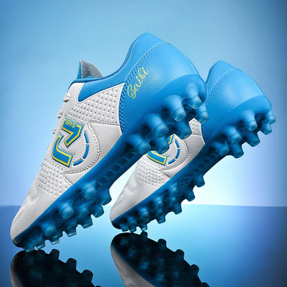 Professional breathable football shoes FG long nail sports shoes, wear-resistant and anti slip, are essential for fans