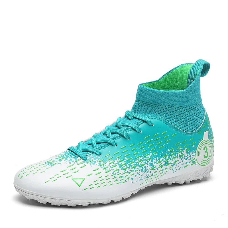 Teenage Adult Football Shoes New Fashion Large Size Sneaker Outdoor Professional Competition Training Football Footwear 31-48