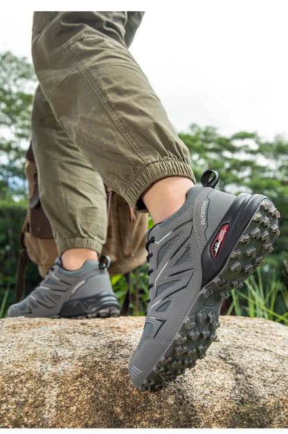 Men's Lockless Cycling Shoes,Outdoor Mountain Cross-Country Non-slip Hiking shoes,Breathable Sports Shoes,Road Cycling Shoes