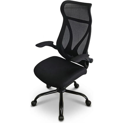 Aptliton Ergonomic Office Chair with Breathable Mesh Back, Thick Padded Seat, Adjustable Height & Tilt Lock, Swivel Computer Des