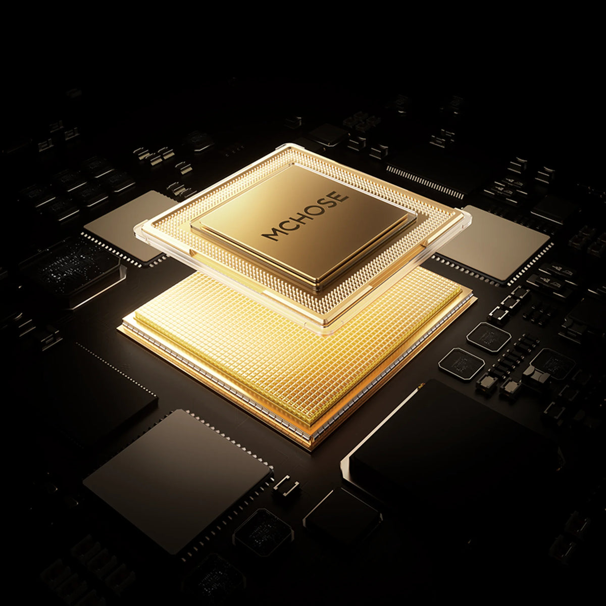 Casque de jeu sans fil magnétique MCHOSE V9 Turbo+ avec son surround 7.1 90 °   Écouteurs pivotants à faible latence avec chargement magnétique RGB
