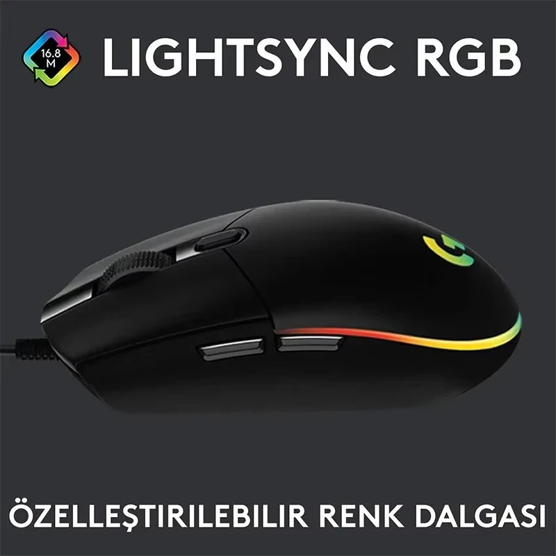 Logitech G305 G304 Gaming Mouse High DPI Precise Positioning Long Lasting Battery Perfect for Home Office Travel PC Gamer