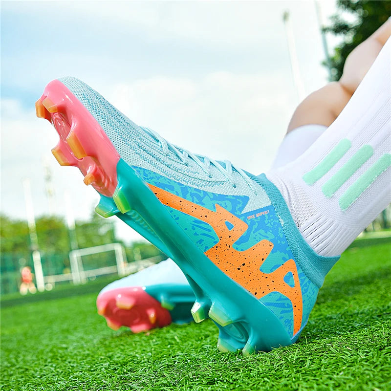 Novas Chuteiras Profissionais de Futebol para Homem, Sapatilhas de Futebol Society para Adulto, Ultraleves, para Treino ao Ar Livre