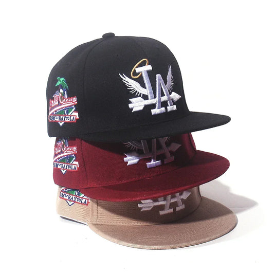 2025 New Letter Wing Side Coconut Tree Embroidery High Quality Street Rap Hip Hop Baseball Hat for Men and Women