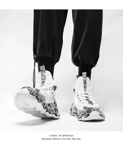 Men's Sneakers Male Casual Men's Shoes Tennis Luxury Shoes Trainer Race Breathable Shoes Fashion Running Shoes for Women